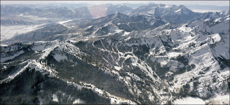 Brighton Ski Area Poster 2 sizes