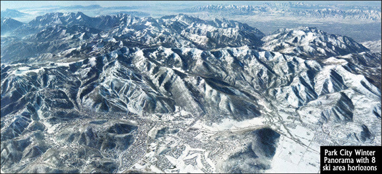 Wasatch Winter Slopes Poster