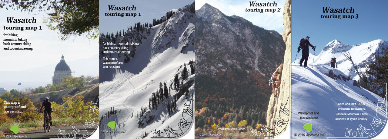 Utah Ski Touring and Recreation Maps