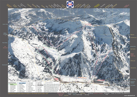 Alta Ski Trail Poster