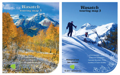 Wasatch Touring Map 3 - Southern Wasatch Backcountry